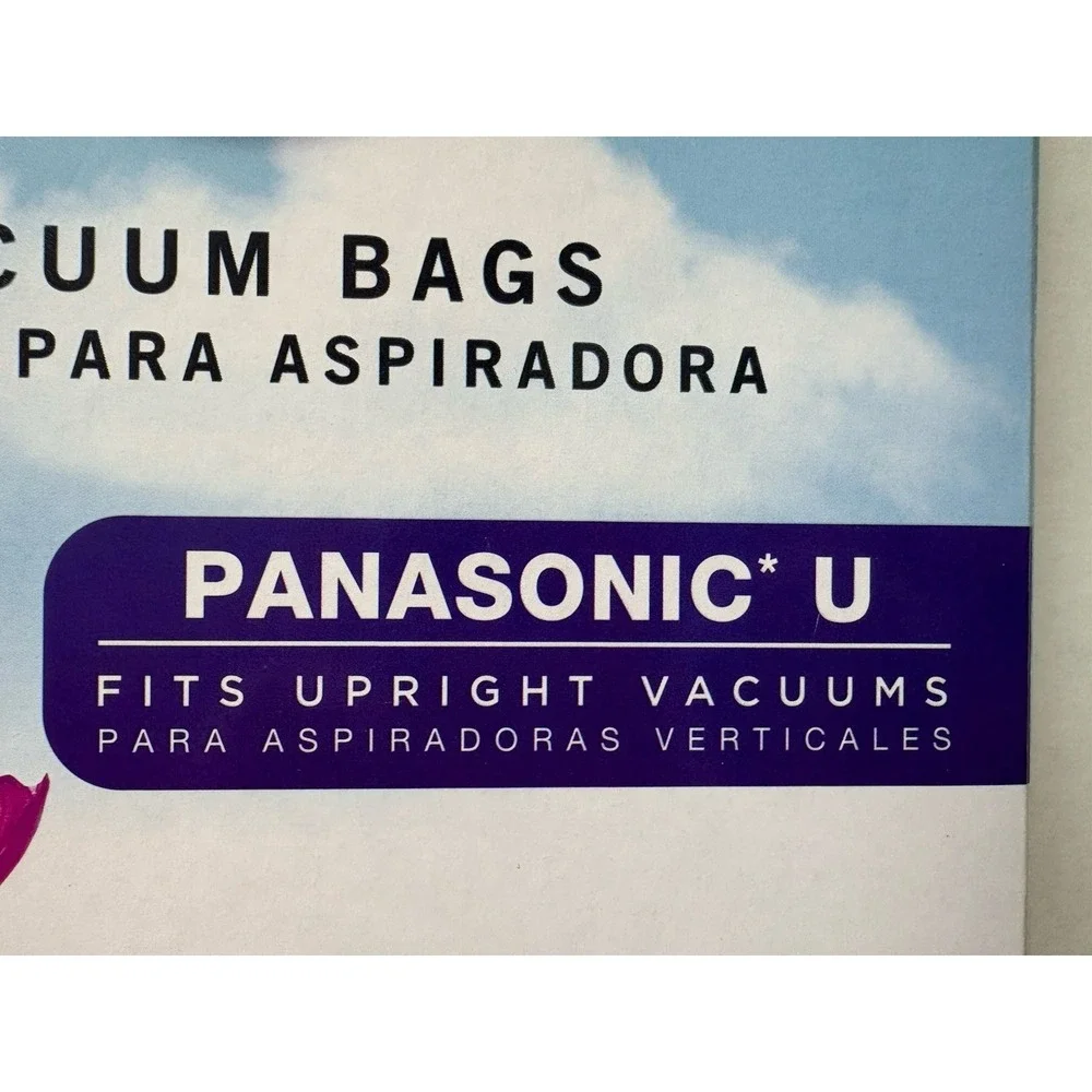 Febreze Vacuum Bags Panasonic U Upright Spring & Renewal 3 Packs 9 Bags Allergen